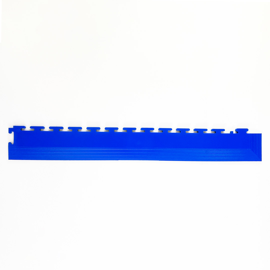 Seitenteil - Ecke für PVC Klickfliese Blau 7 mm "Premium" FT7