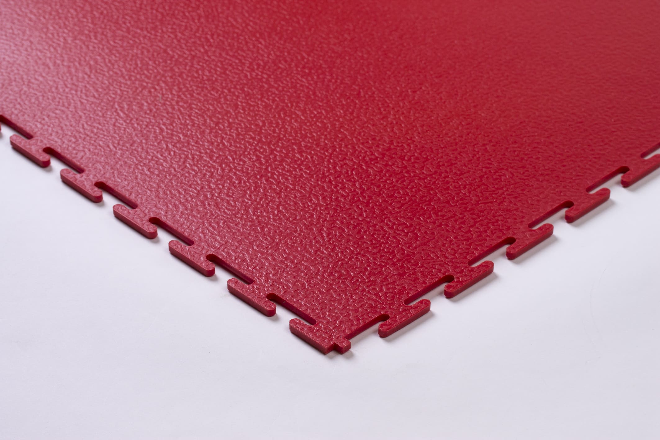 PVC Klickfliese für Industrieboden Hammerschlag Rot 4,5 mm "Premium" FT5